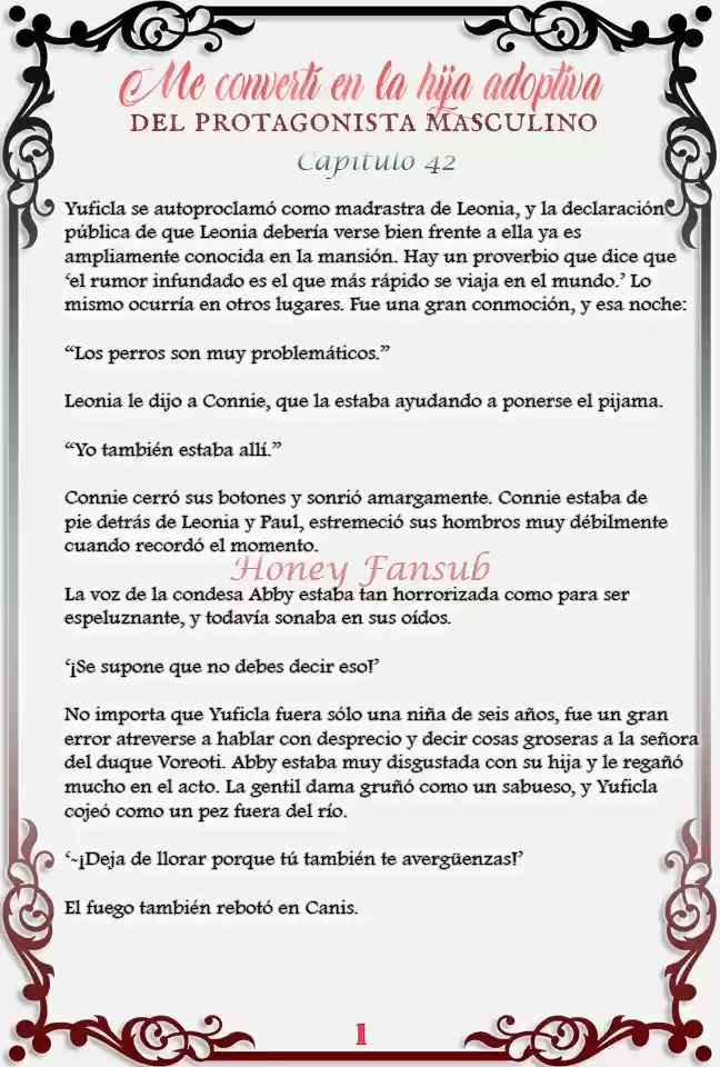 Me convertí en la hija adoptiva del protagonista masculino (novela) (2020) - Capítulo 42 - Página 5 - LectorTMOo