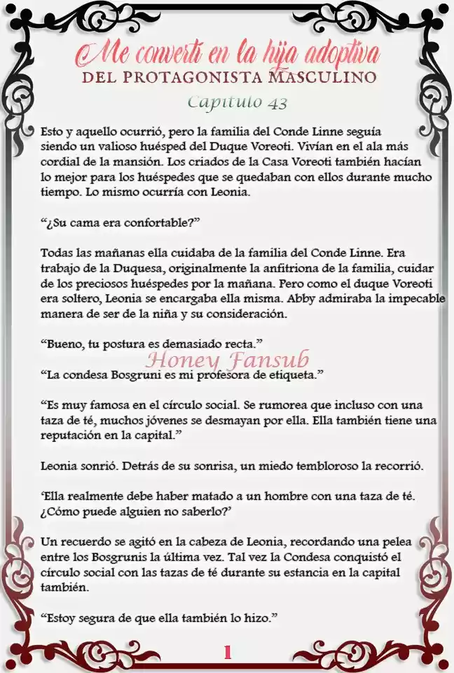 Me convertí en la hija adoptiva del protagonista masculino (novela) (2020) - Capítulo 43 - Página 9 - LectorTMOo