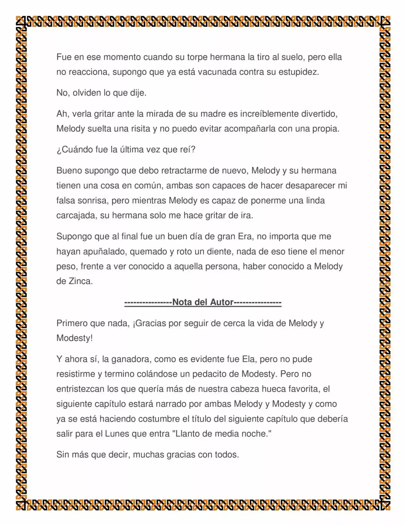 Melody y Modesty, Contra el mundo de fantasía. (2017) - Capítulo 16 - Página 13 - LectorTMOo