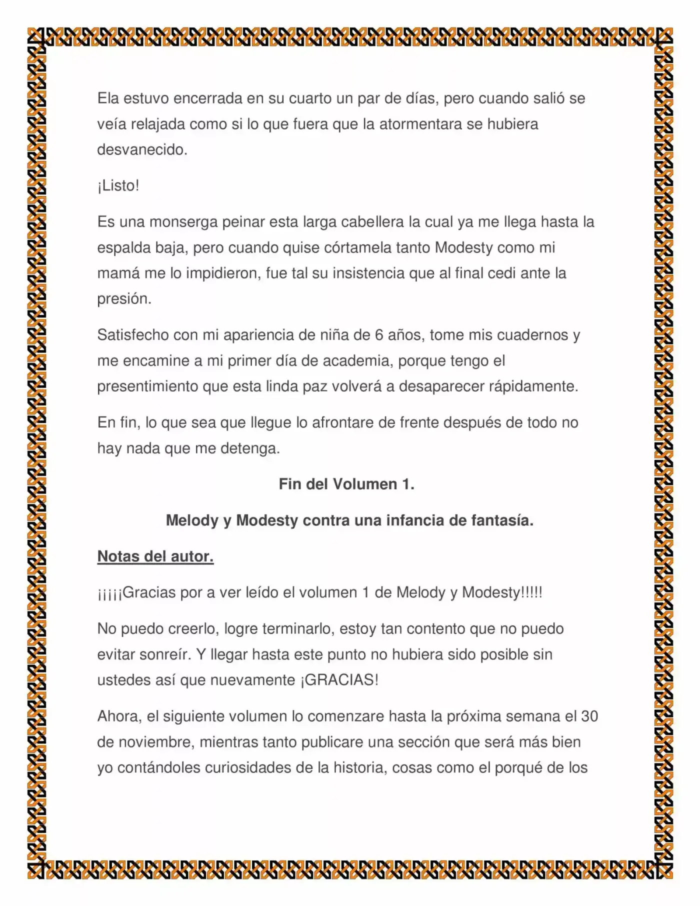 Melody y Modesty, Contra el mundo de fantasía. (2017) - Capítulo 26 - Página 21 - LectorTMOo