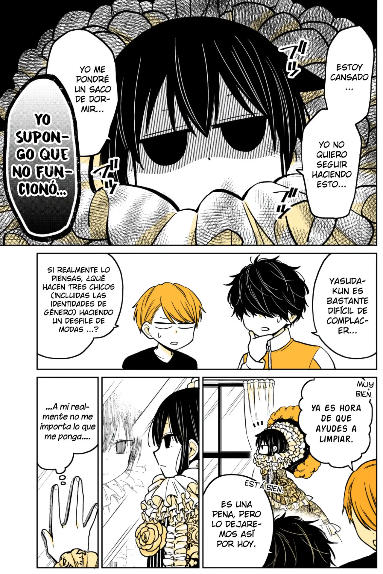 Mendokusagari Danshi Koukousei ga Asa Okitara Onnanoko ni Natteita Hanashi (2018) - Capítulo 11.5 - Página 4 - LectorTMOo
