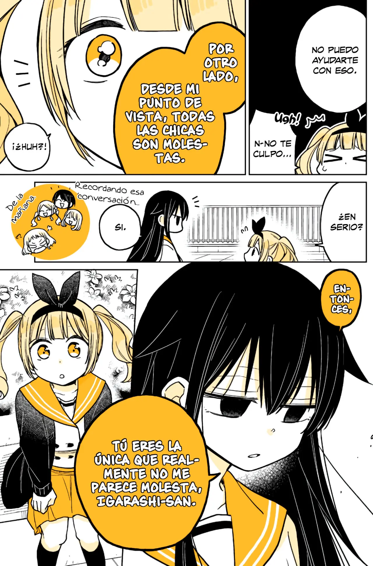 Mendokusagari Danshi Koukousei ga Asa Okitara Onnanoko ni Natteita Hanashi (2018) - Capítulo 12.5 - Página 5 - LectorTMOo