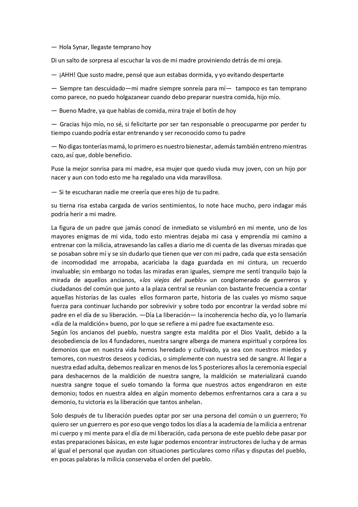 Mi Maldición, Mis demonios - Capítulo 1.5 - Página 3 - LectorTMOo