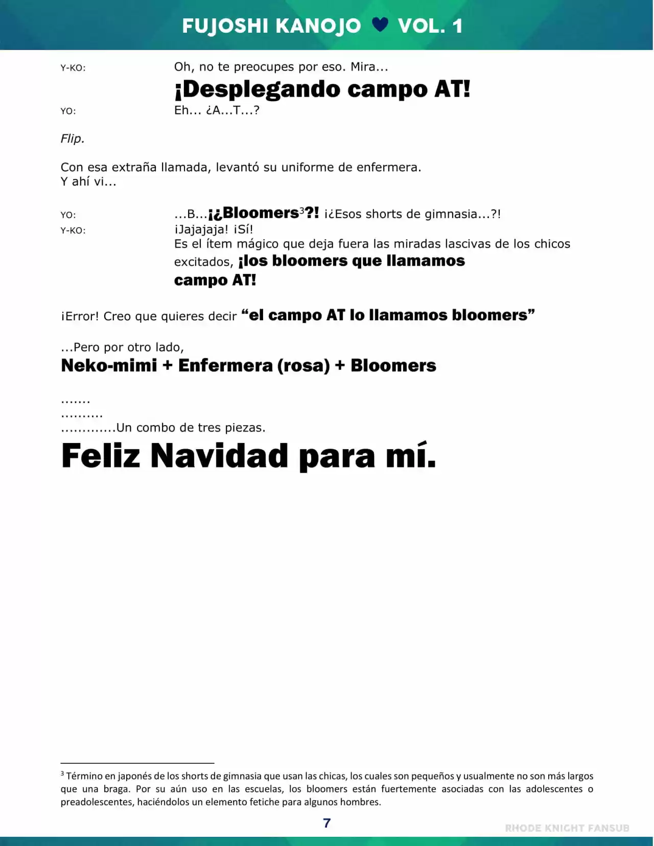 Mi Novia es una Fujoshi (2006) - Capítulo 11 - Página 7 - LectorTMOo