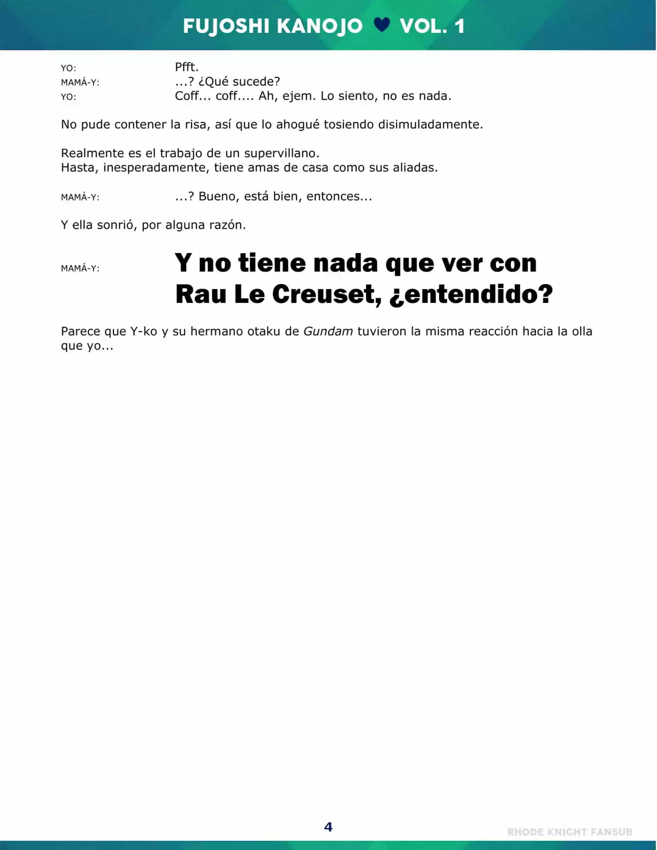 Mi Novia es una Fujoshi (2006) - Capítulo 14 - Página 4 - LectorTMOo