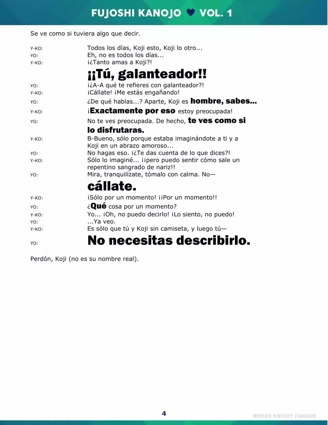 Mi Novia es una Fujoshi (2006) - Capítulo 18 - Página 4 - LectorTMOo