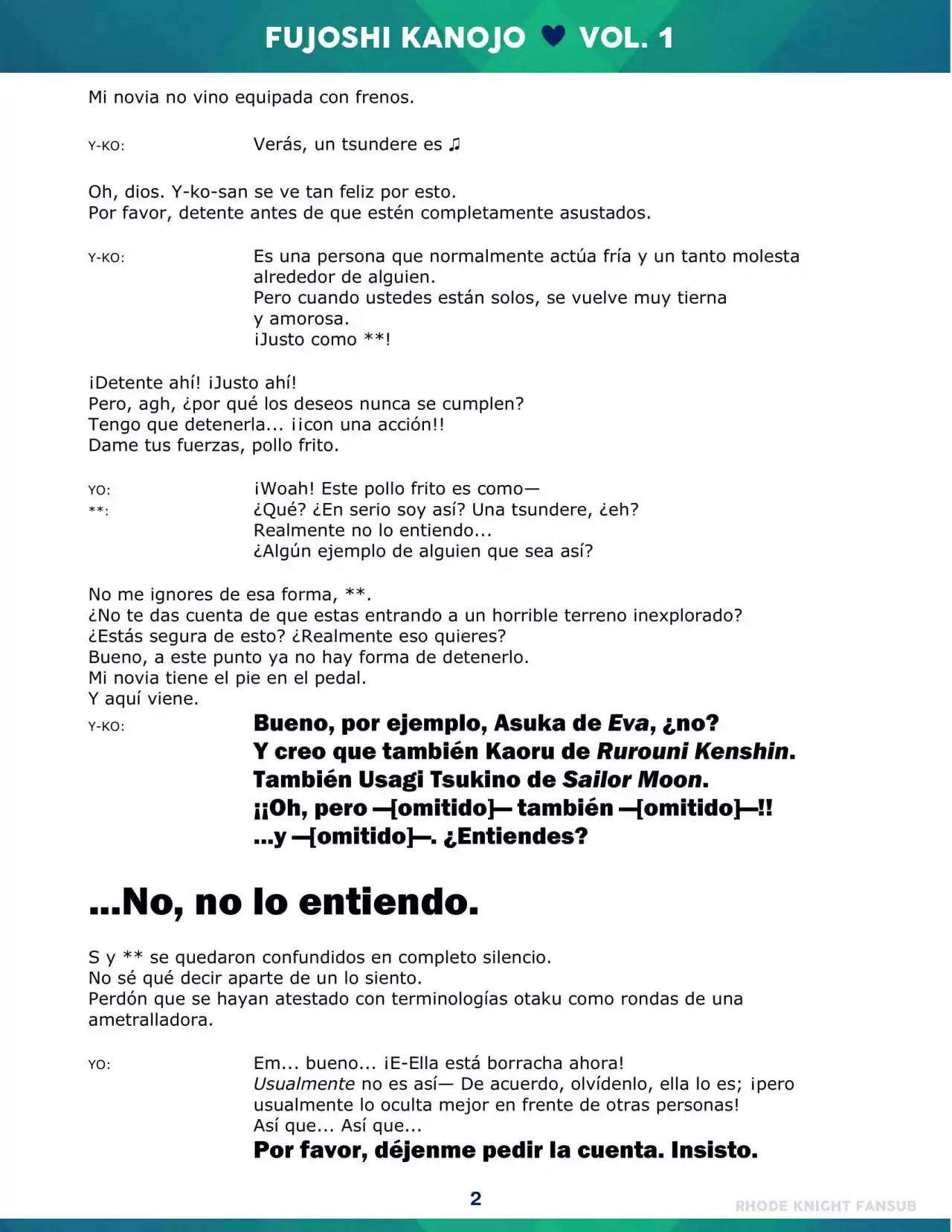 Mi Novia es una Fujoshi (2006) - Capítulo 4 - Página 2 - LectorTMOo