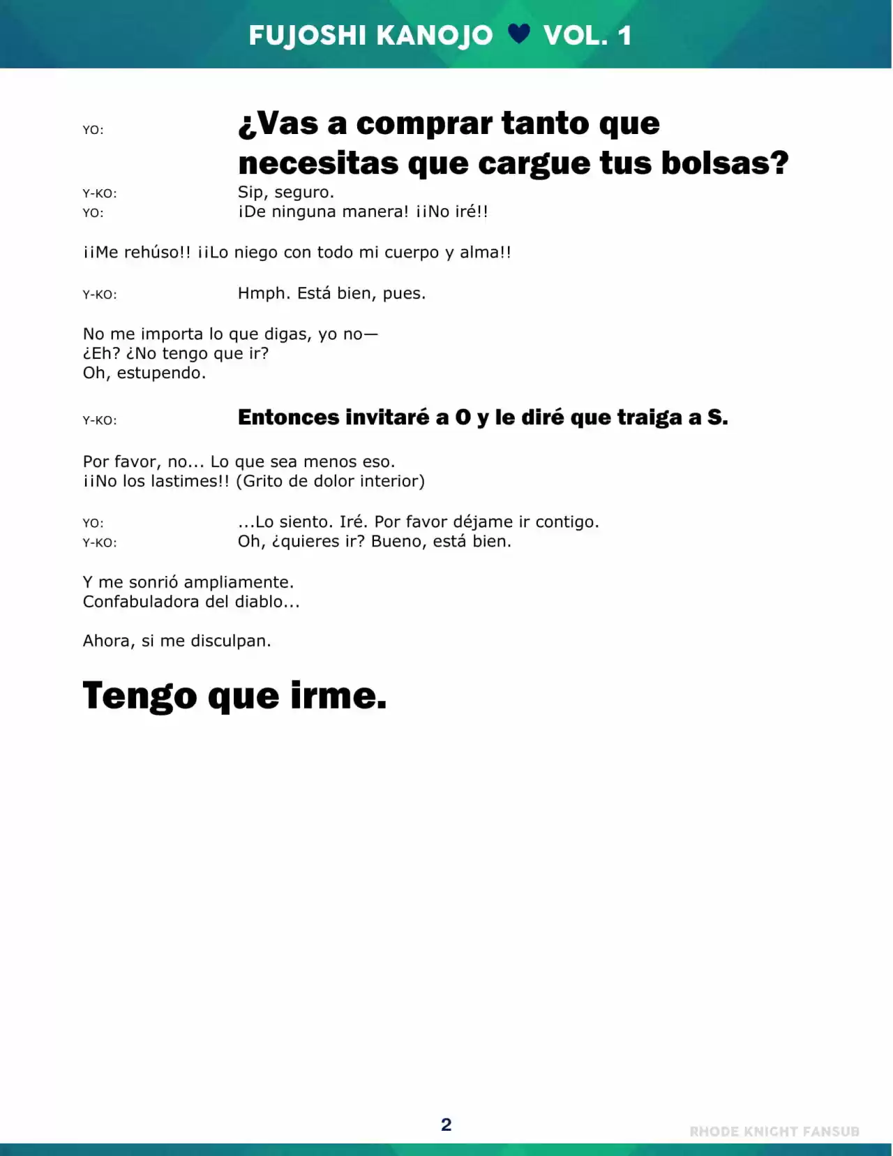Mi Novia es una Fujoshi (2006) - Capítulo 7 - Página 2 - LectorTMOo