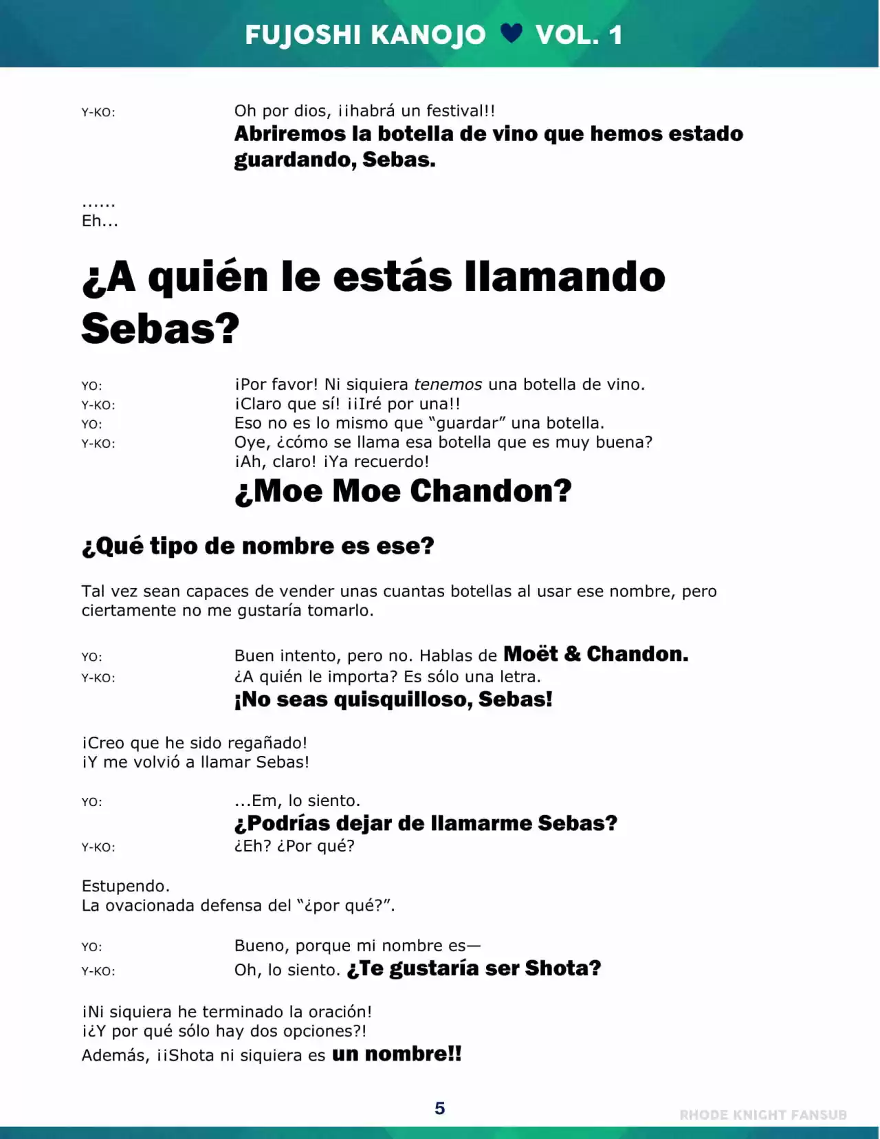 Mi Novia es una Fujoshi (2006) - Capítulo 8 - Página 5 - LectorTMOo