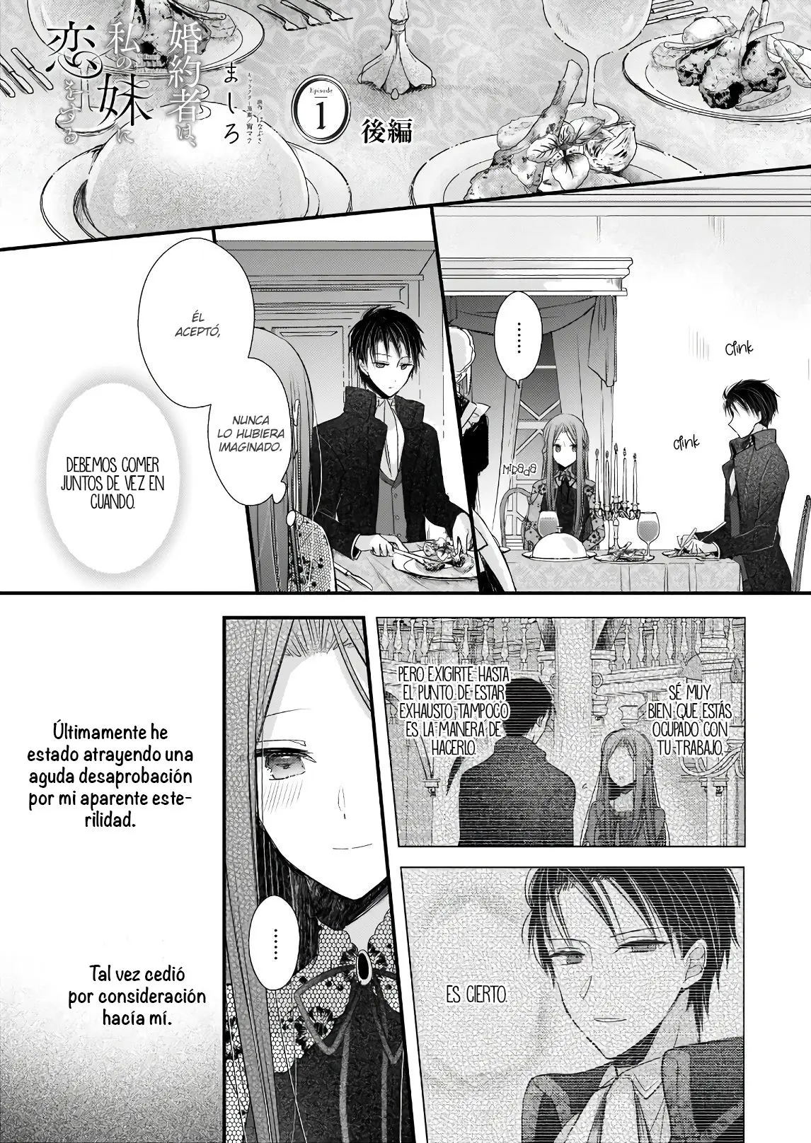 Mi Prometido Está Enamorado De Mi Hermana Menor - Capítulo 1.2 - Página 5 - LectorTMOo