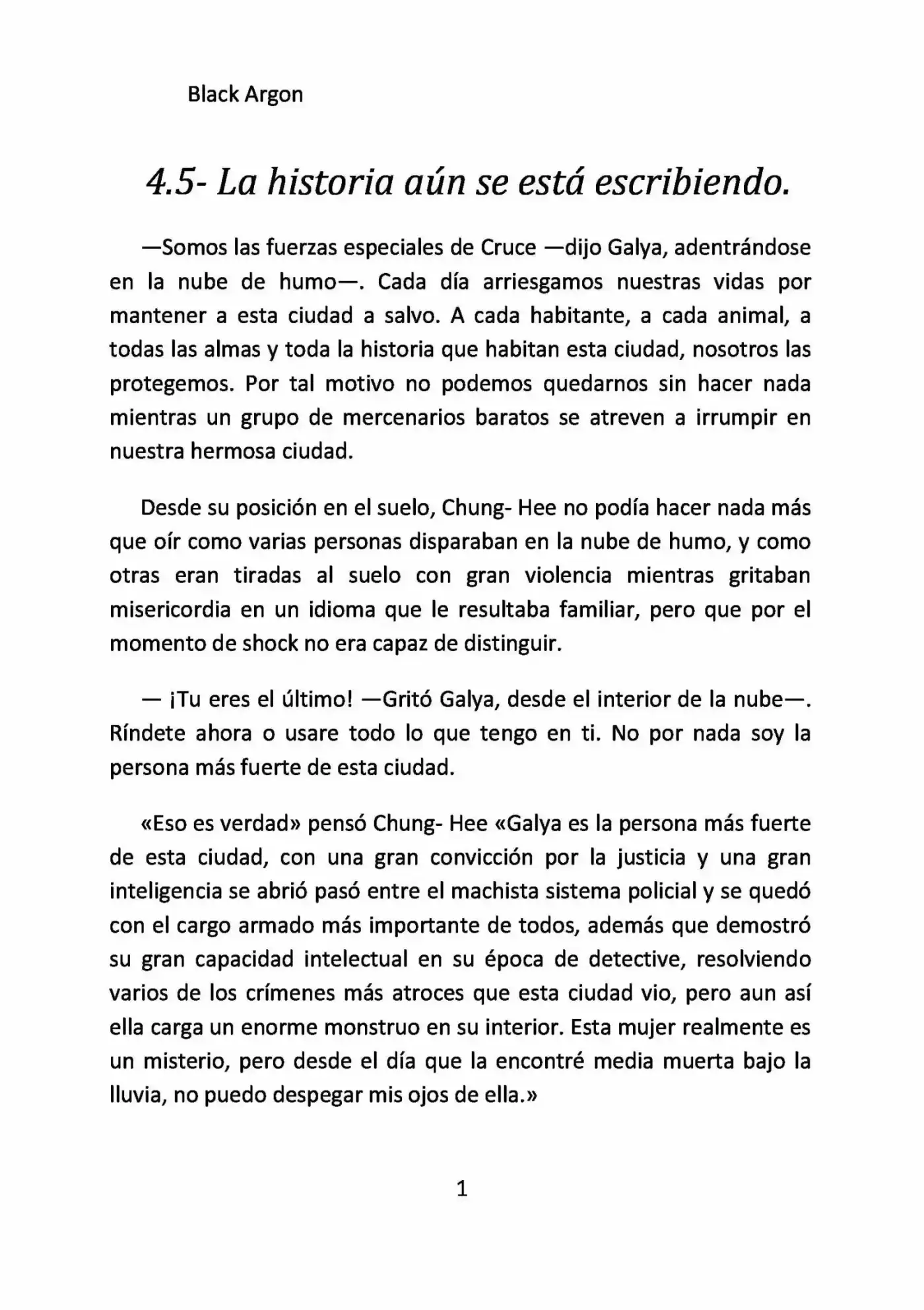 Mi vida - Capítulo 4.5 - Página 1 - LectorTMOo