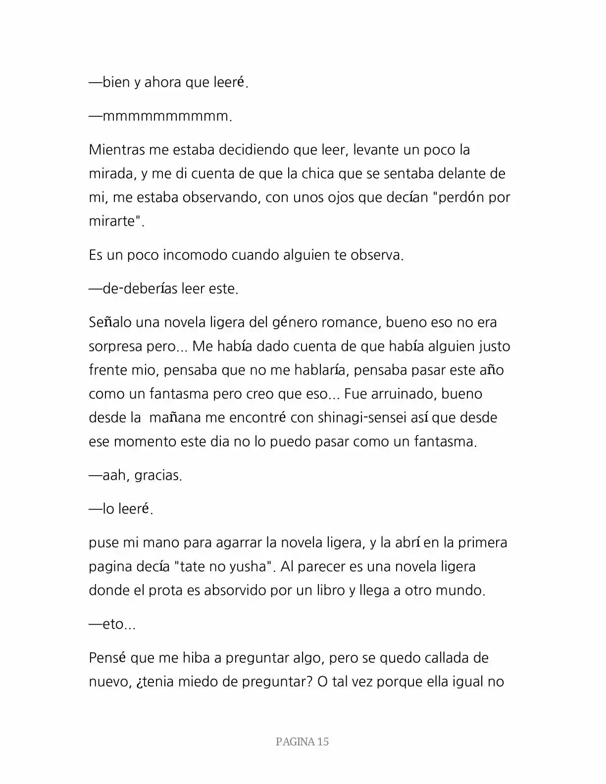 michi no sekai de (2019) - Capítulo 1 - Página 15 - LectorTMOo
