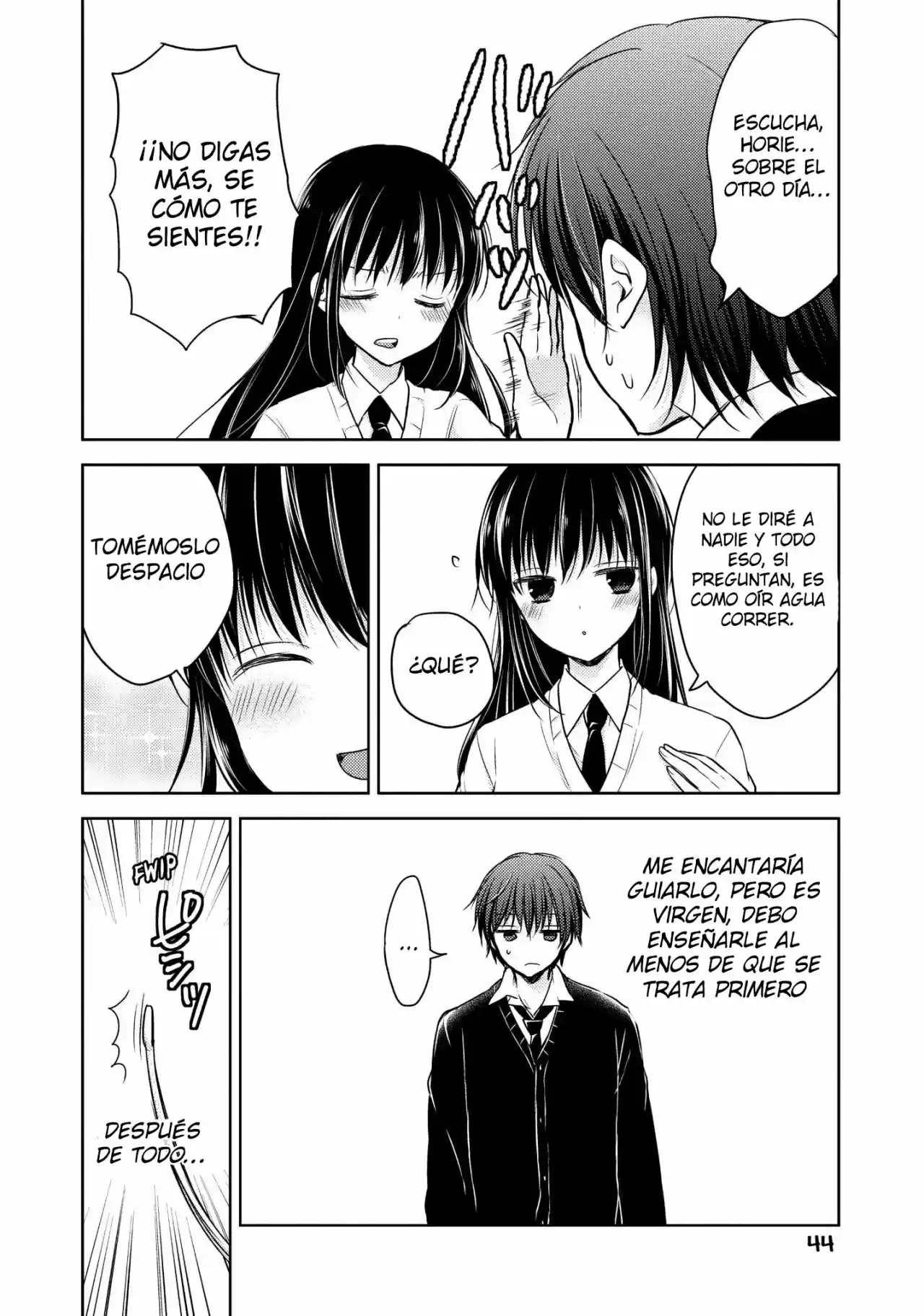 Midara na Ao-chan wa Benkyou ga Dekinai | Lustful Ao cant study (2015) - Capítulo 7 - Página 13 - LectorTMOo