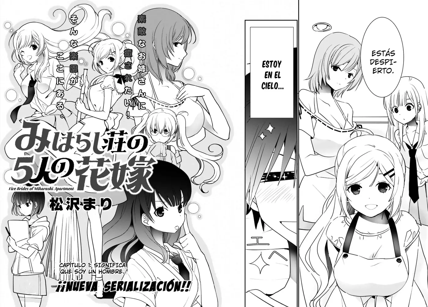 Miharashi-sou no 5-nin no Hanayome - Capítulo 1.1 - Página 3 - LectorTMOo