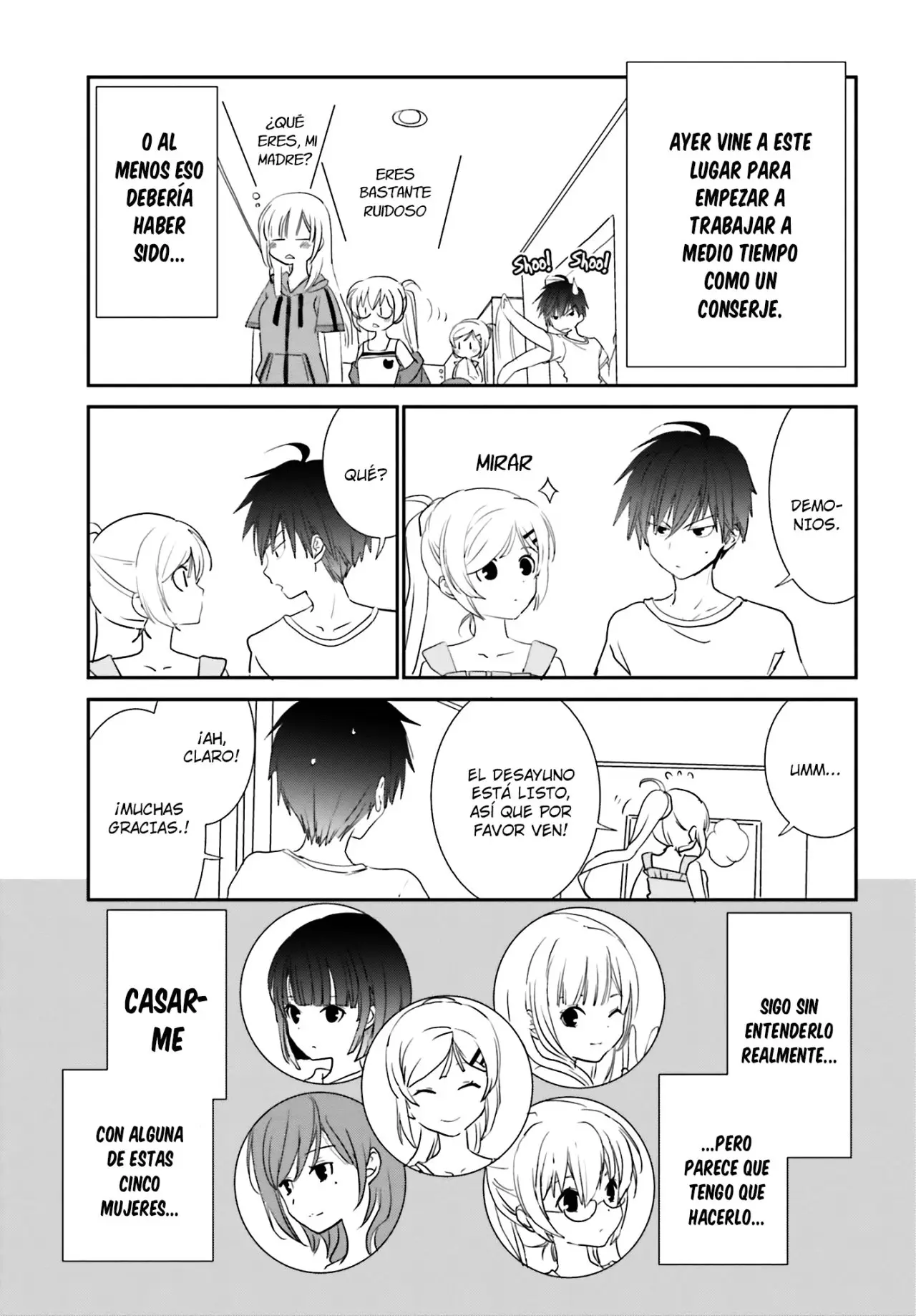 Miharashi-sou no 5-nin no Hanayome - Capítulo 3.1 - Página 9 - LectorTMOo