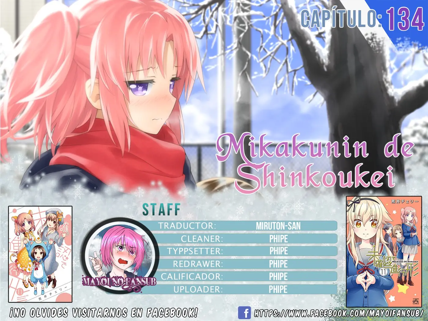 Mikakunin de Shinkoukei (2009) - Capítulo 134 - Página 1 - LectorTMOo