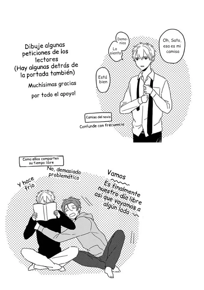 Mikami a Sato wa nada yamashikunai - Capítulo 10.5 - Página 28 - LectorTMOo