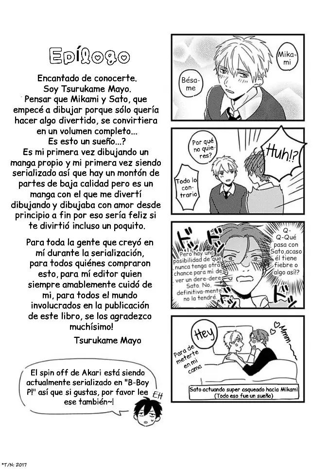 Mikami a Sato wa nada yamashikunai - Capítulo 10.5 - Página 29 - LectorTMOo