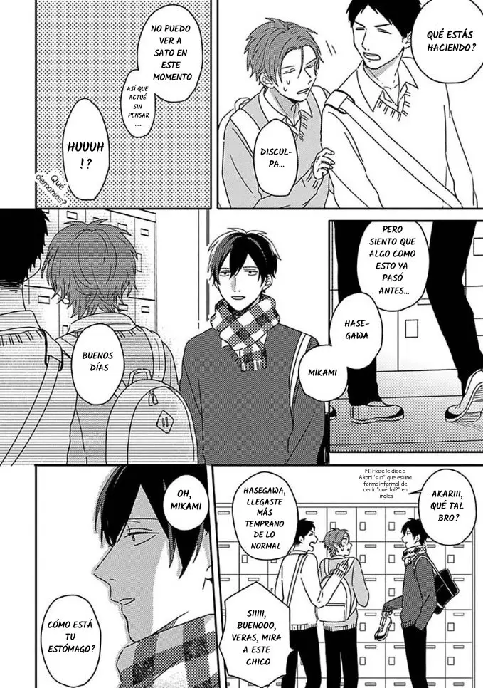 Mikami a Sato wa nada yamashikunai - Capítulo 9 - Página 15 - LectorTMOo