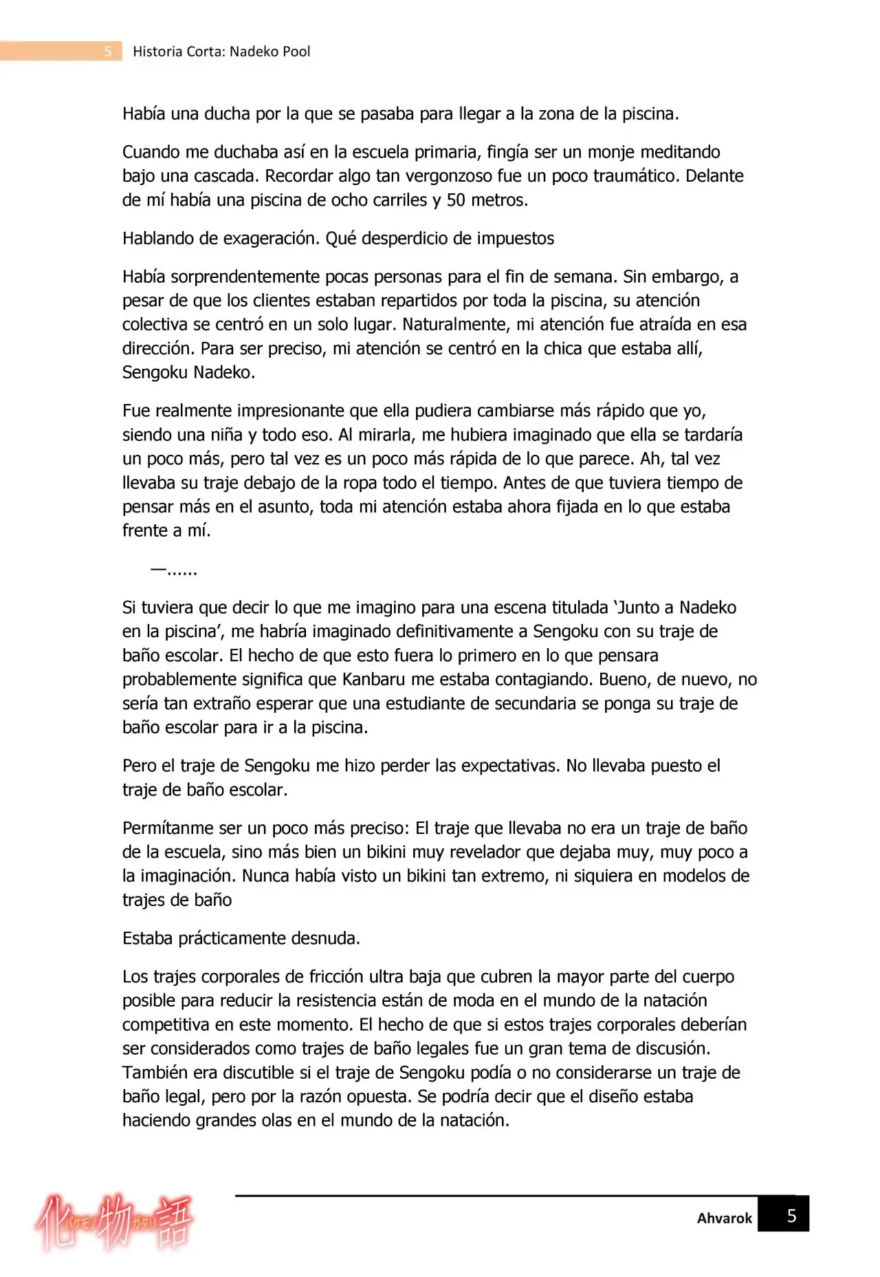 Monogatari Series - Historias Cortas (2010) - Capítulo 3 - Página 5 - LectorTMOo