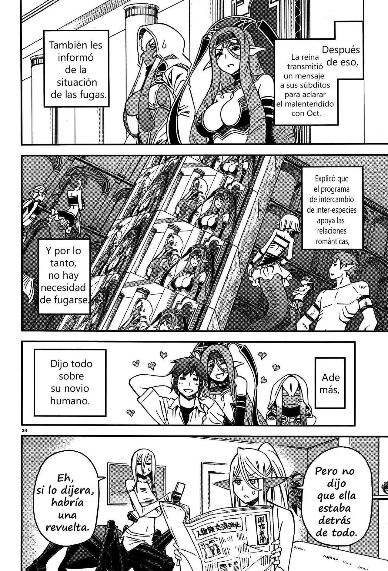 Monster Musume: Everyday Life with Monster Girls (2012) - Capítulo 37 - Página 34 - LectorTMOo