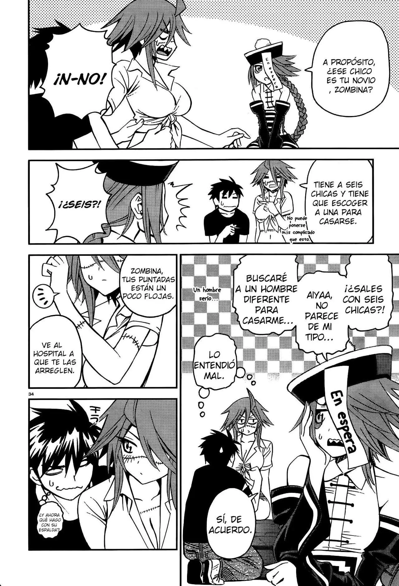 Monster Musume: Everyday Life with Monster Girls (2012) - Capítulo 39 - Página 34 - LectorTMOo