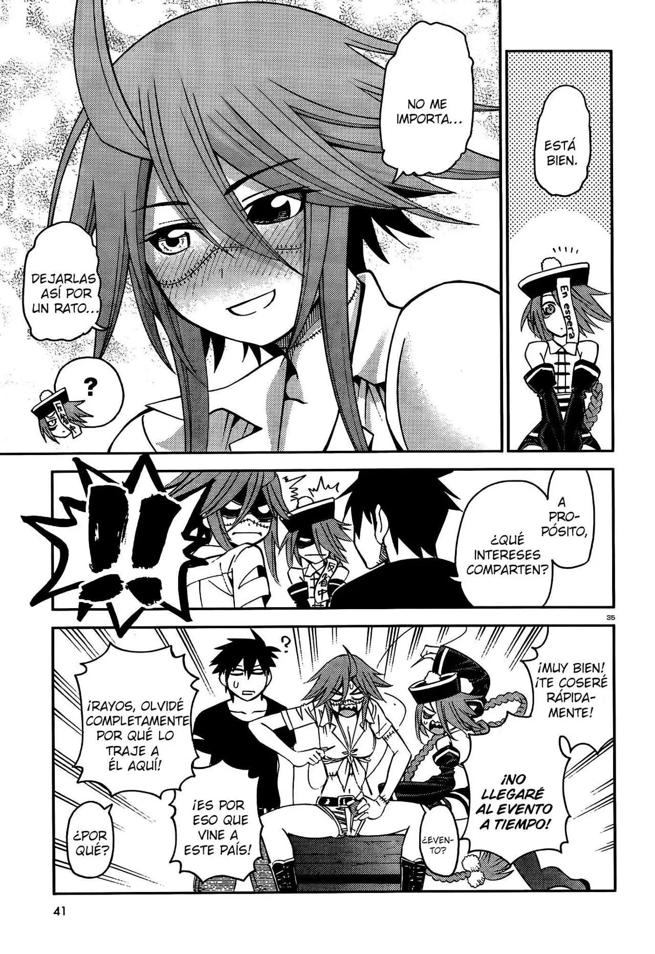 Monster Musume: Everyday Life with Monster Girls (2012) - Capítulo 39 - Página 35 - LectorTMOo