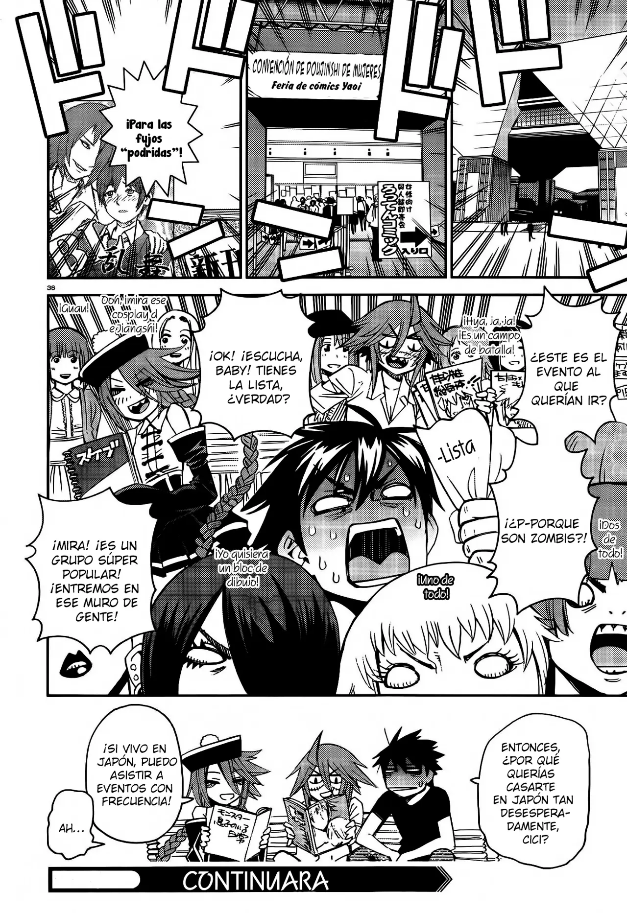 Monster Musume: Everyday Life with Monster Girls (2012) - Capítulo 39 - Página 36 - LectorTMOo