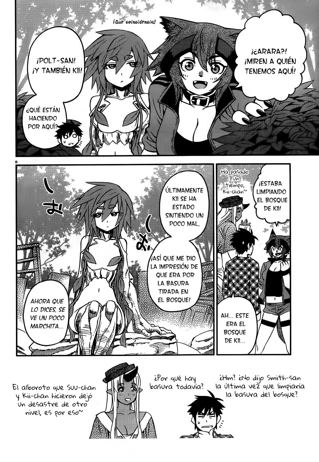 Monster Musume: Everyday Life with Monster Girls (2012) - Capítulo 41 - Página 8 - LectorTMOo