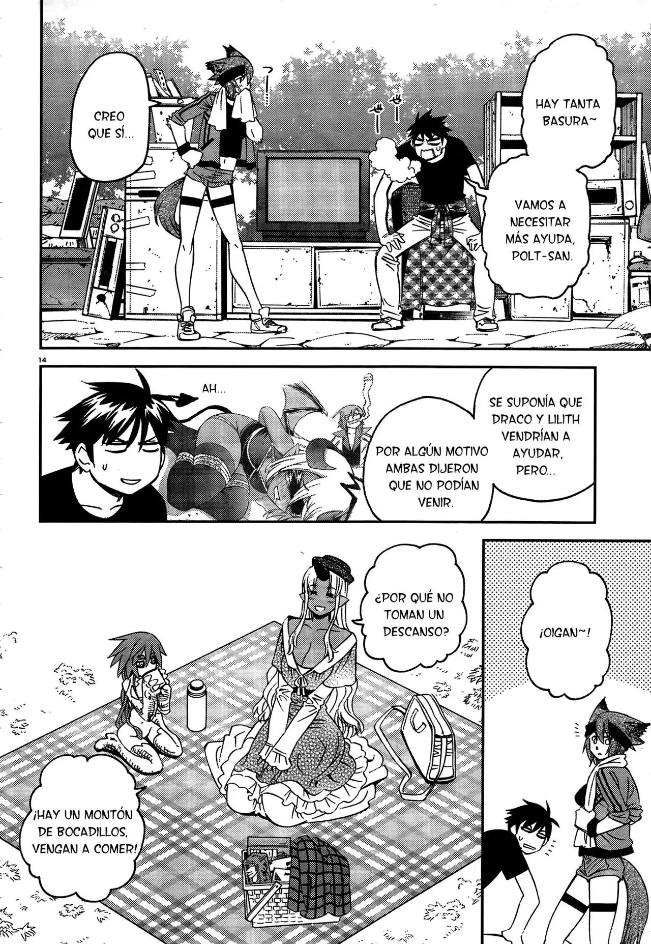 Monster Musume: Everyday Life with Monster Girls (2012) - Capítulo 41 - Página 14 - LectorTMOo