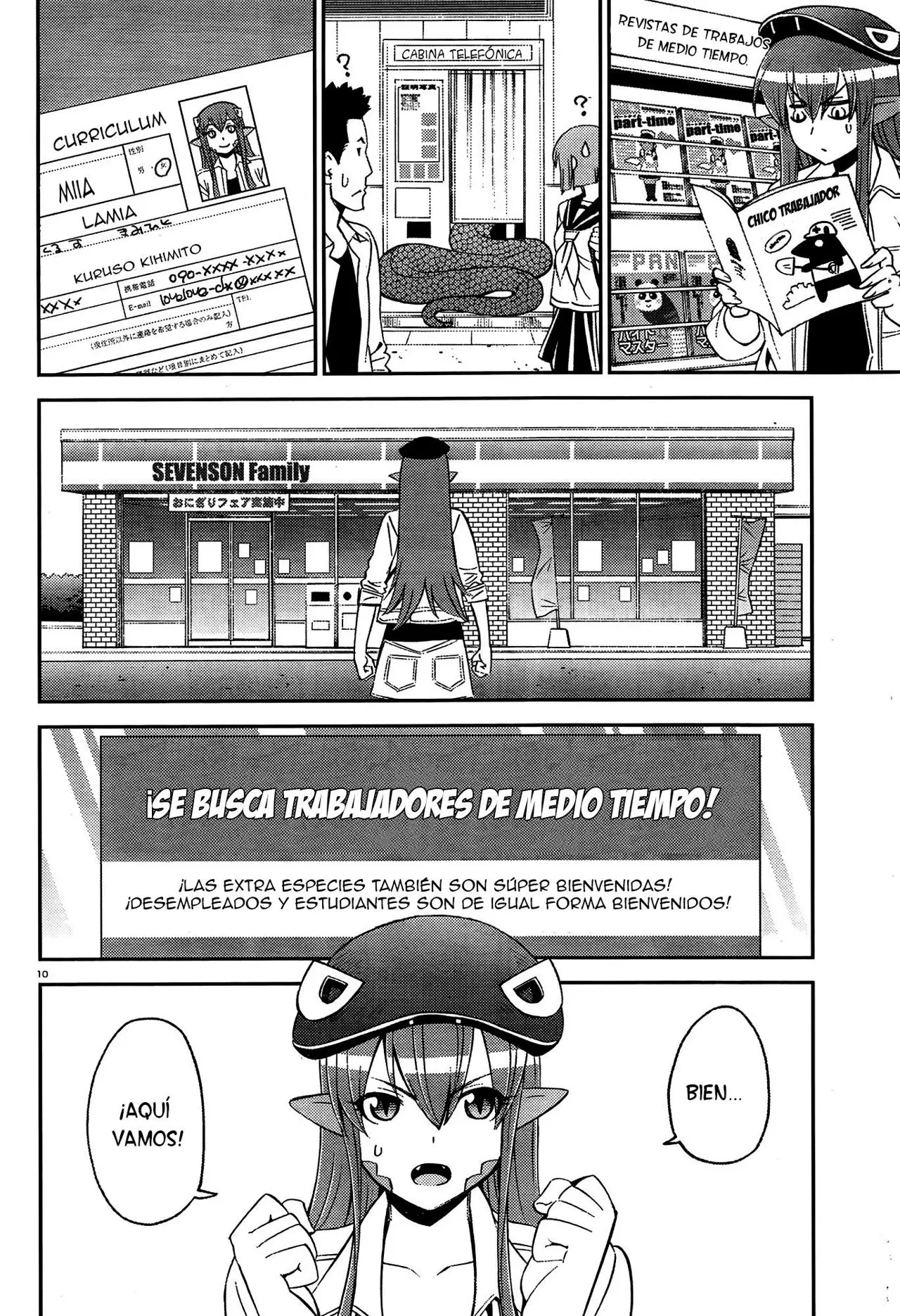 Monster Musume: Everyday Life with Monster Girls (2012) - Capítulo 43 - Página 11 - LectorTMOo