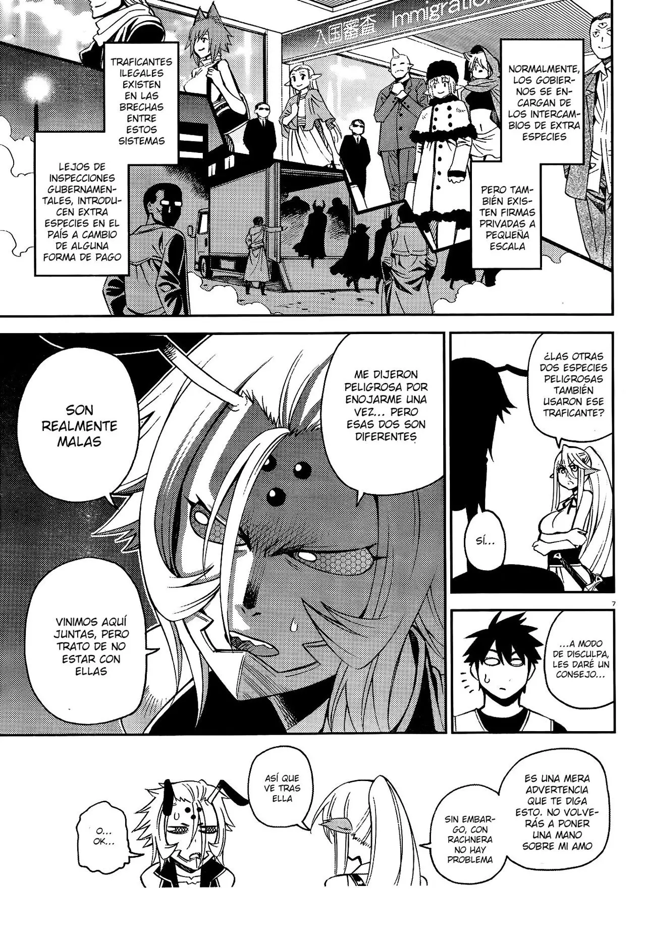 Monster Musume: Everyday Life with Monster Girls (2012) - Capítulo 45 - Página 7 - LectorTMOo
