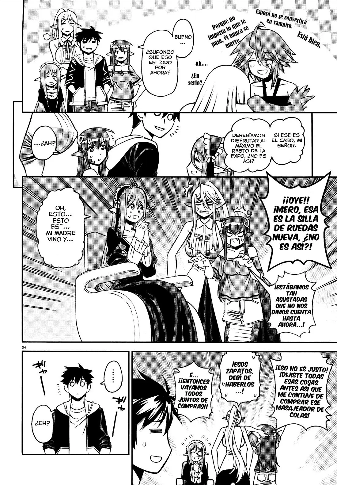 Monster Musume: Everyday Life with Monster Girls (2012) - Capítulo 51 - Página 34 - LectorTMOo