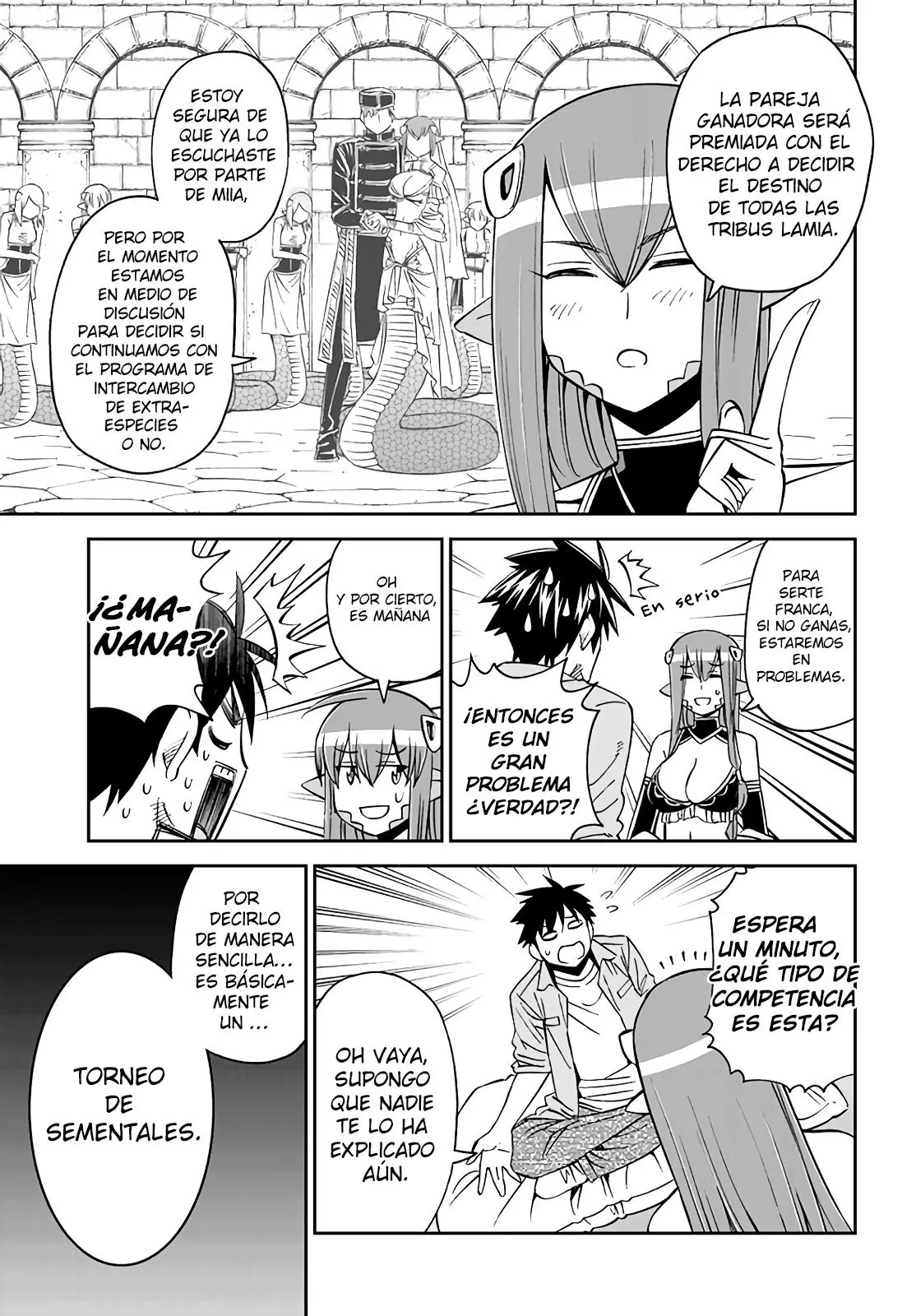 Monster Musume: Everyday Life with Monster Girls (2012) - Capítulo 61 - Página 8 - LectorTMOo