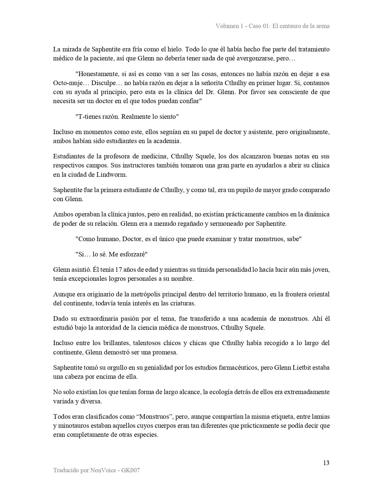 Monster Musume No Oisha-san (Novela) - Capítulo 1 - Página 12 - LectorTMOo