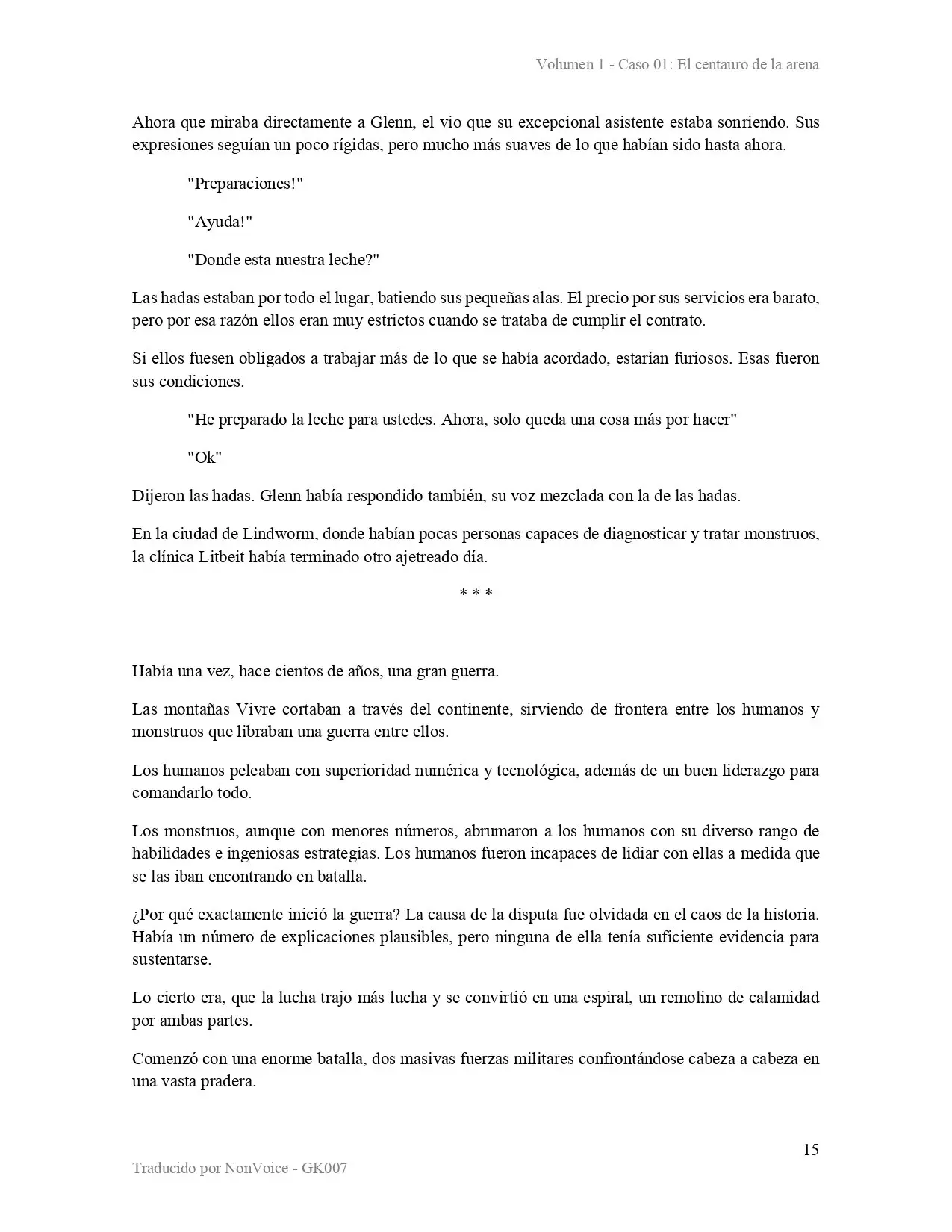 Monster Musume No Oisha-san (Novela) - Capítulo 1 - Página 14 - LectorTMOo