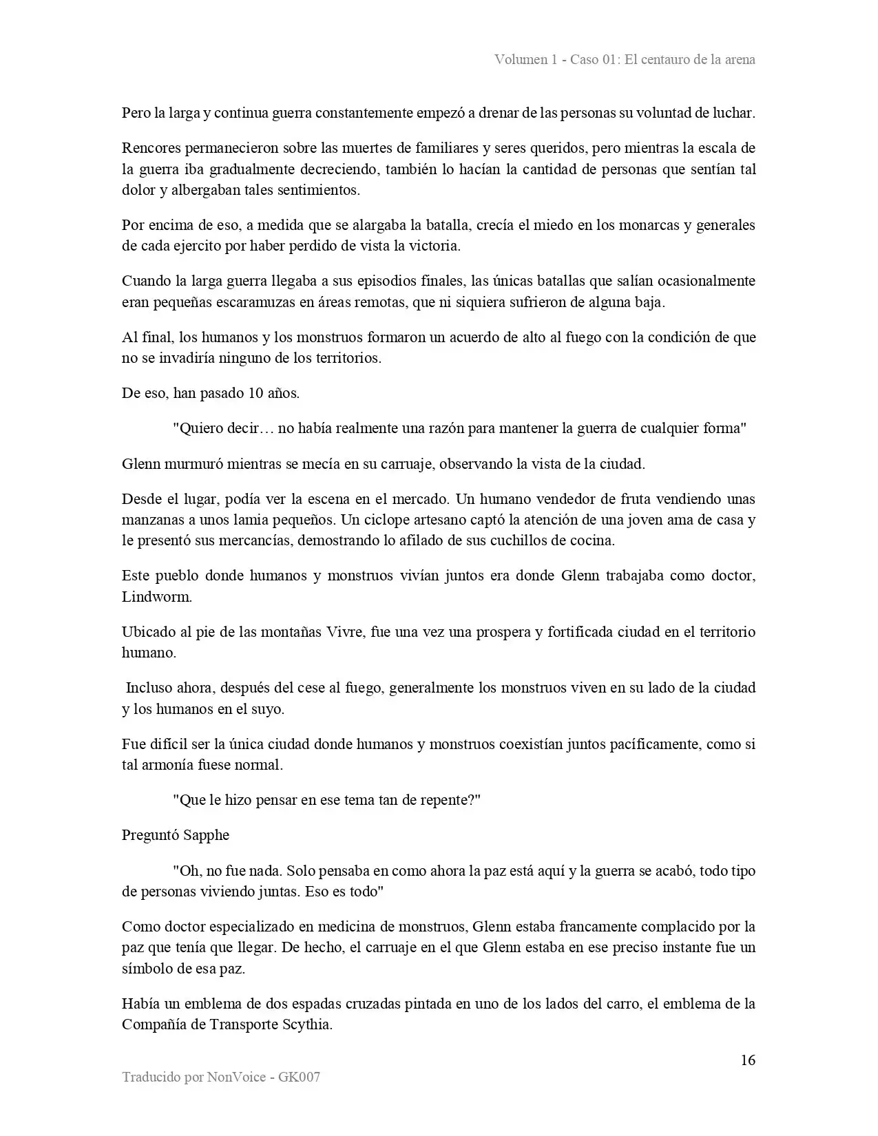 Monster Musume No Oisha-san (Novela) - Capítulo 1 - Página 15 - LectorTMOo