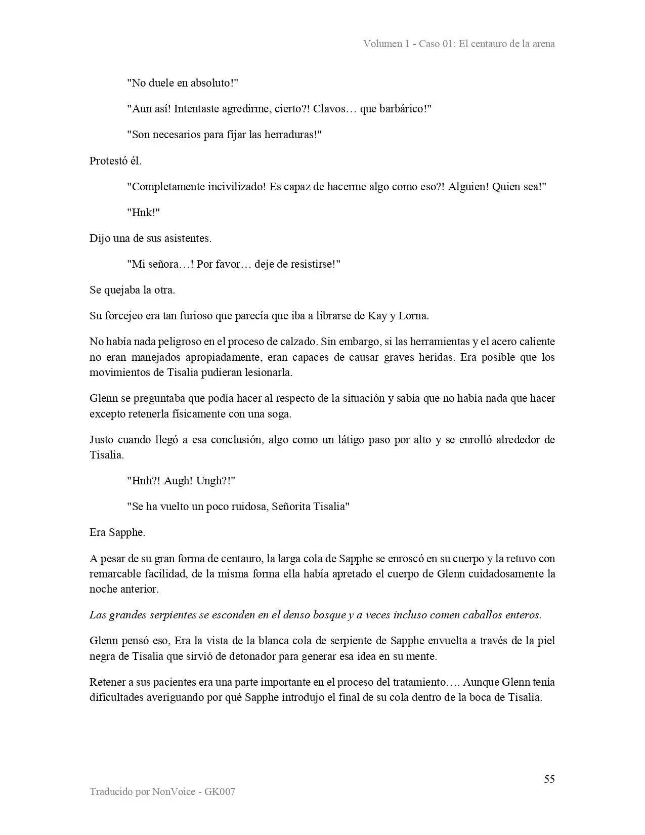 Monster Musume No Oisha-san (Novela) - Capítulo 1 - Página 54 - LectorTMOo
