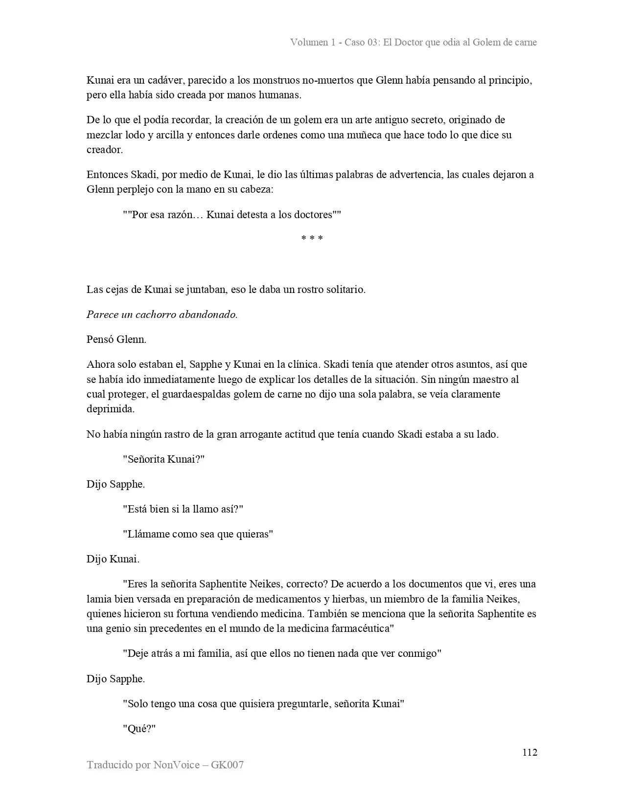 Monster Musume No Oisha-san (Novela) - Capítulo 3 - Página 10 - LectorTMOo