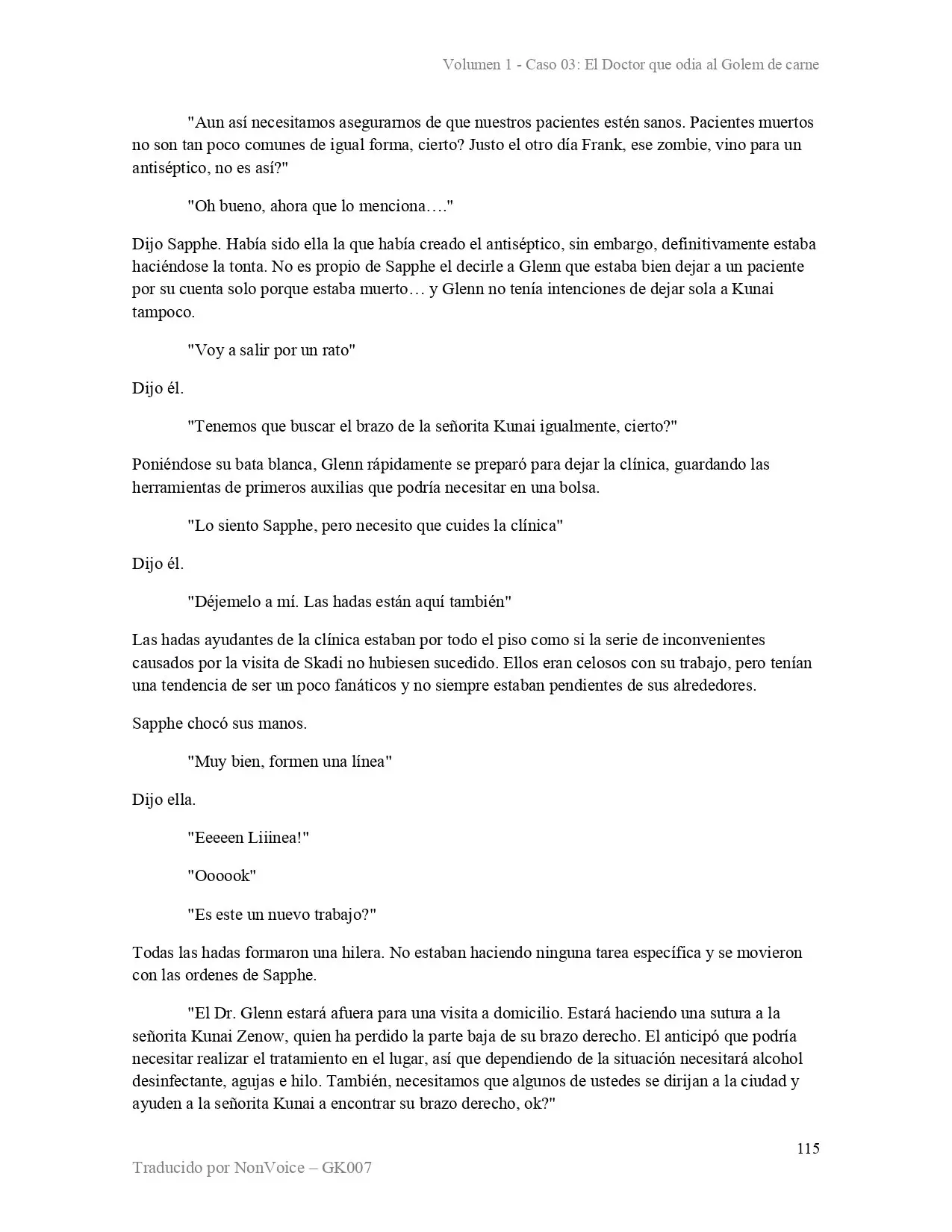 Monster Musume No Oisha-san (Novela) - Capítulo 3 - Página 13 - LectorTMOo