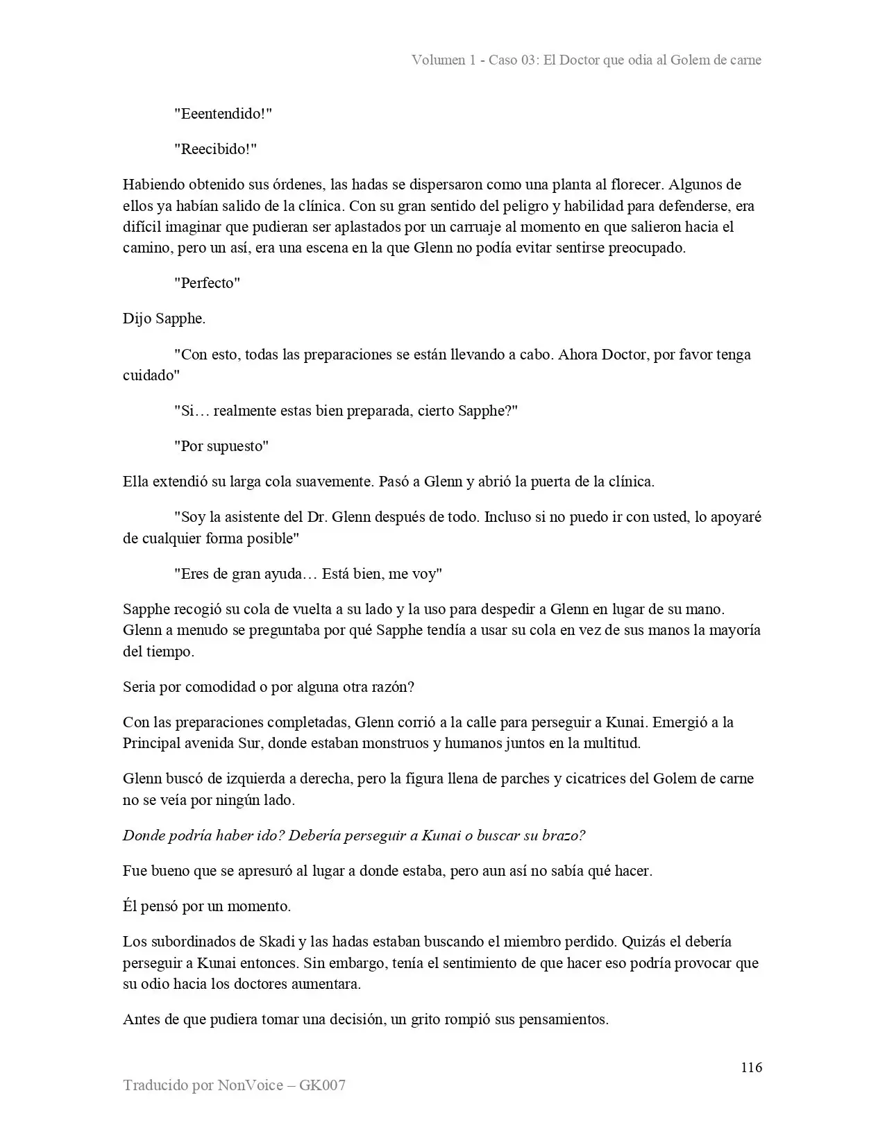 Monster Musume No Oisha-san (Novela) - Capítulo 3 - Página 14 - LectorTMOo