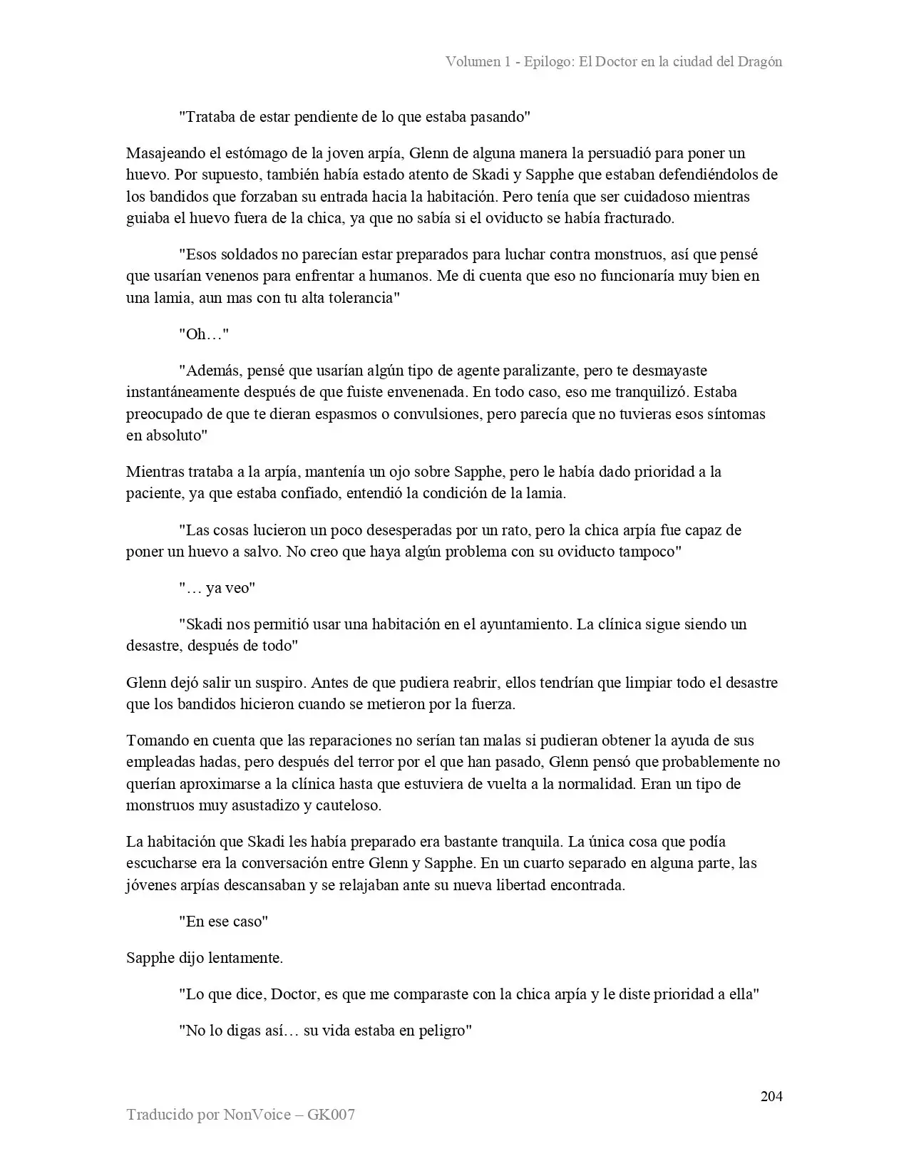 Monster Musume No Oisha-san (Novela) - Capítulo 5 - Página 3 - LectorTMOo