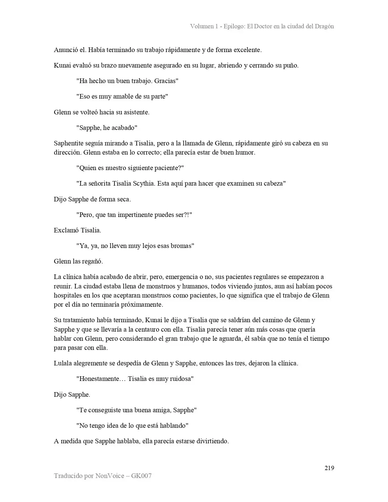 Monster Musume No Oisha-san (Novela) - Capítulo 5 - Página 18 - LectorTMOo