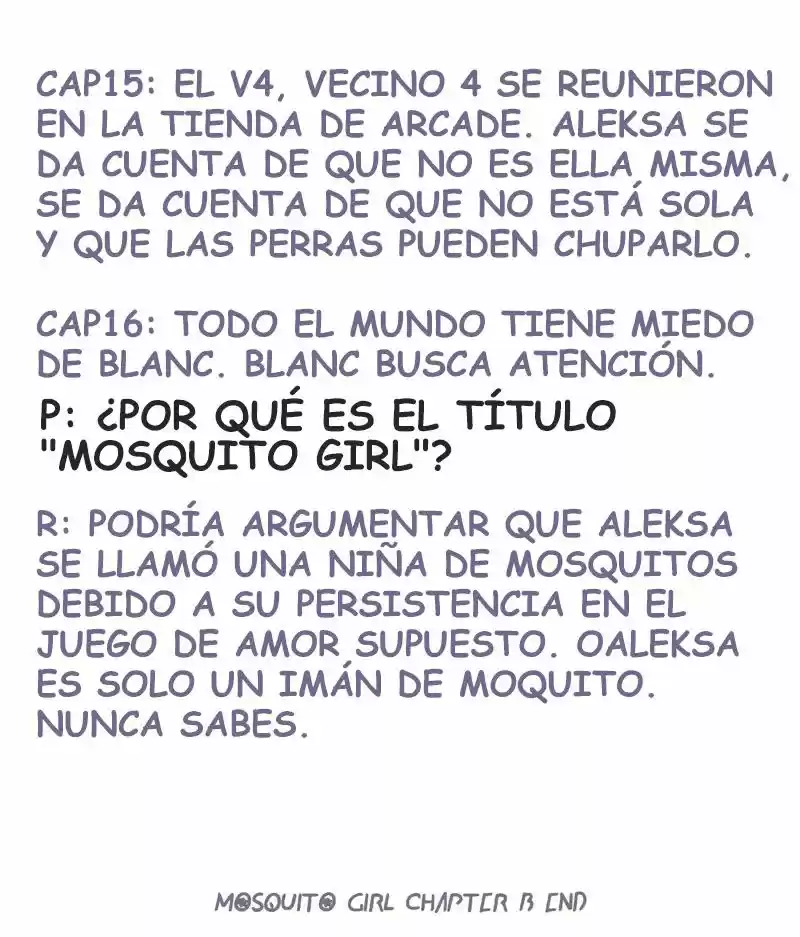 Mosquito Girl (2015) - Capítulo 16.5 - Página 13 - LectorTMOo
