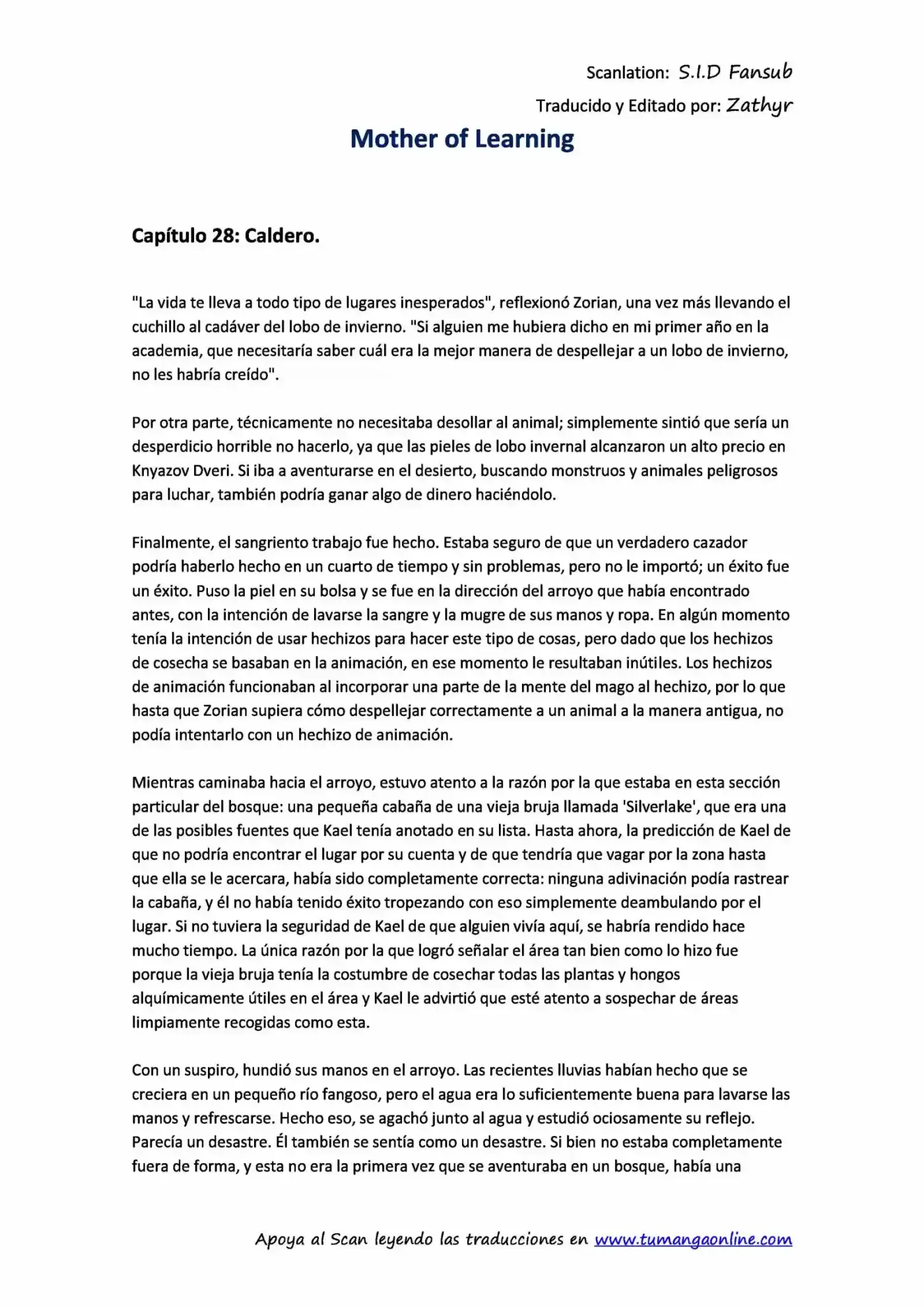 Mother of Learning (2011) - Capítulo 28 - Página 1 - LectorTMOo