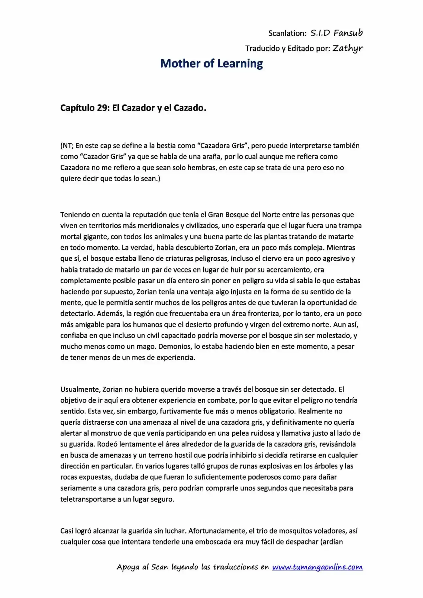 Mother of Learning (2011) - Capítulo 29 - Página 1 - LectorTMOo