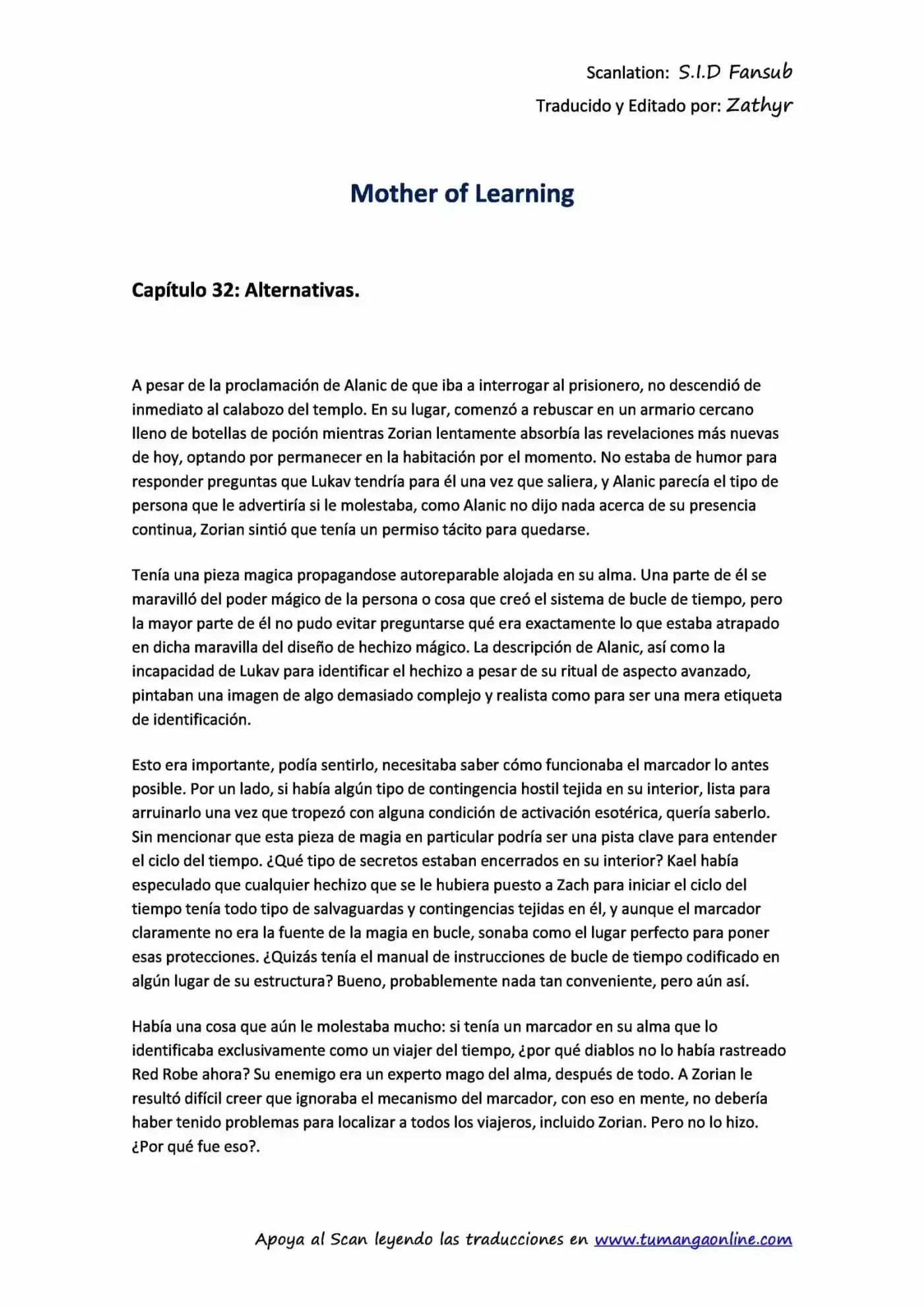 Mother of Learning (2011) - Capítulo 32 - Página 1 - LectorTMOo