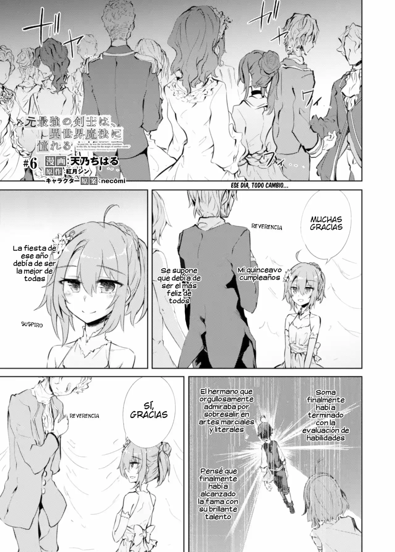 Moto Saikyou no Kenshi wa, Isekai Mahou ni Akogareru (2018) - Capítulo 6 - Página 4 - LectorTMOo
