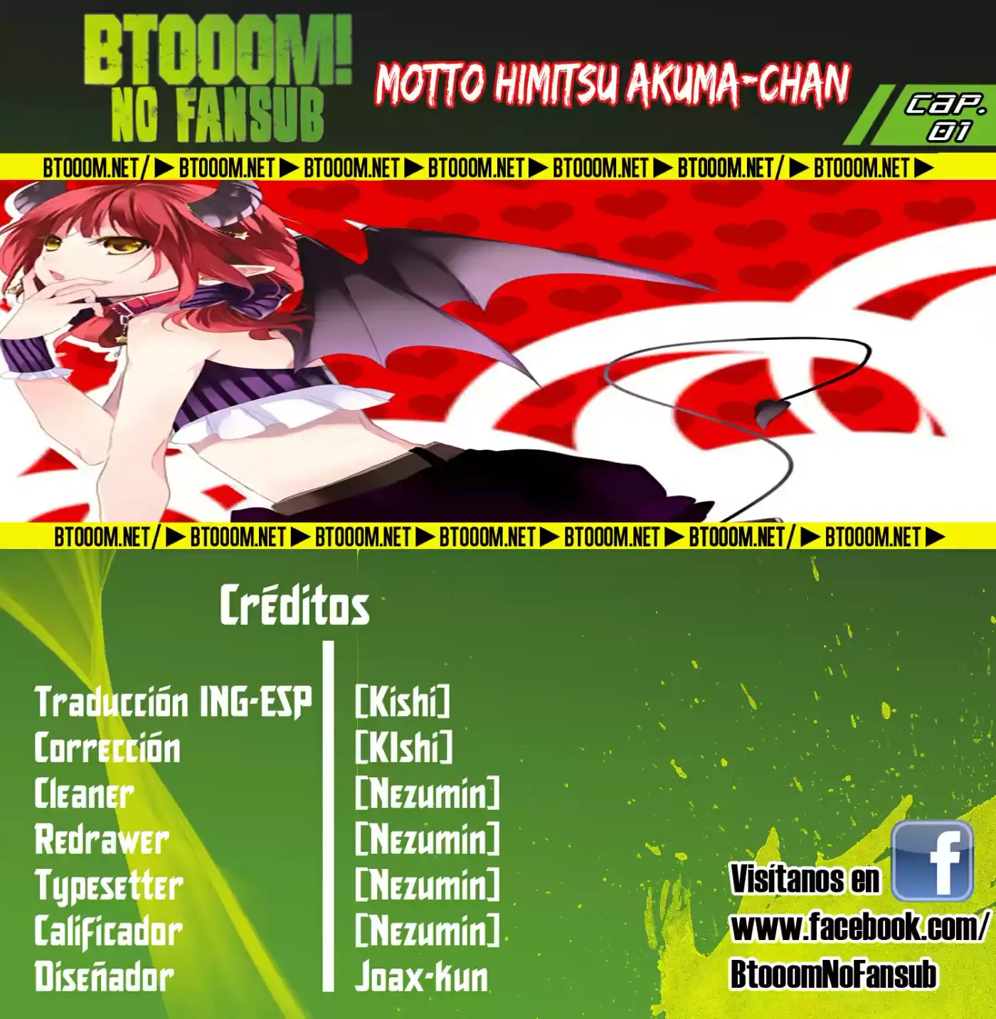 Motto Himitsu no Akuma-chan Nezumin (2014) - Capítulo 1 - Página 1 - LectorTMOo