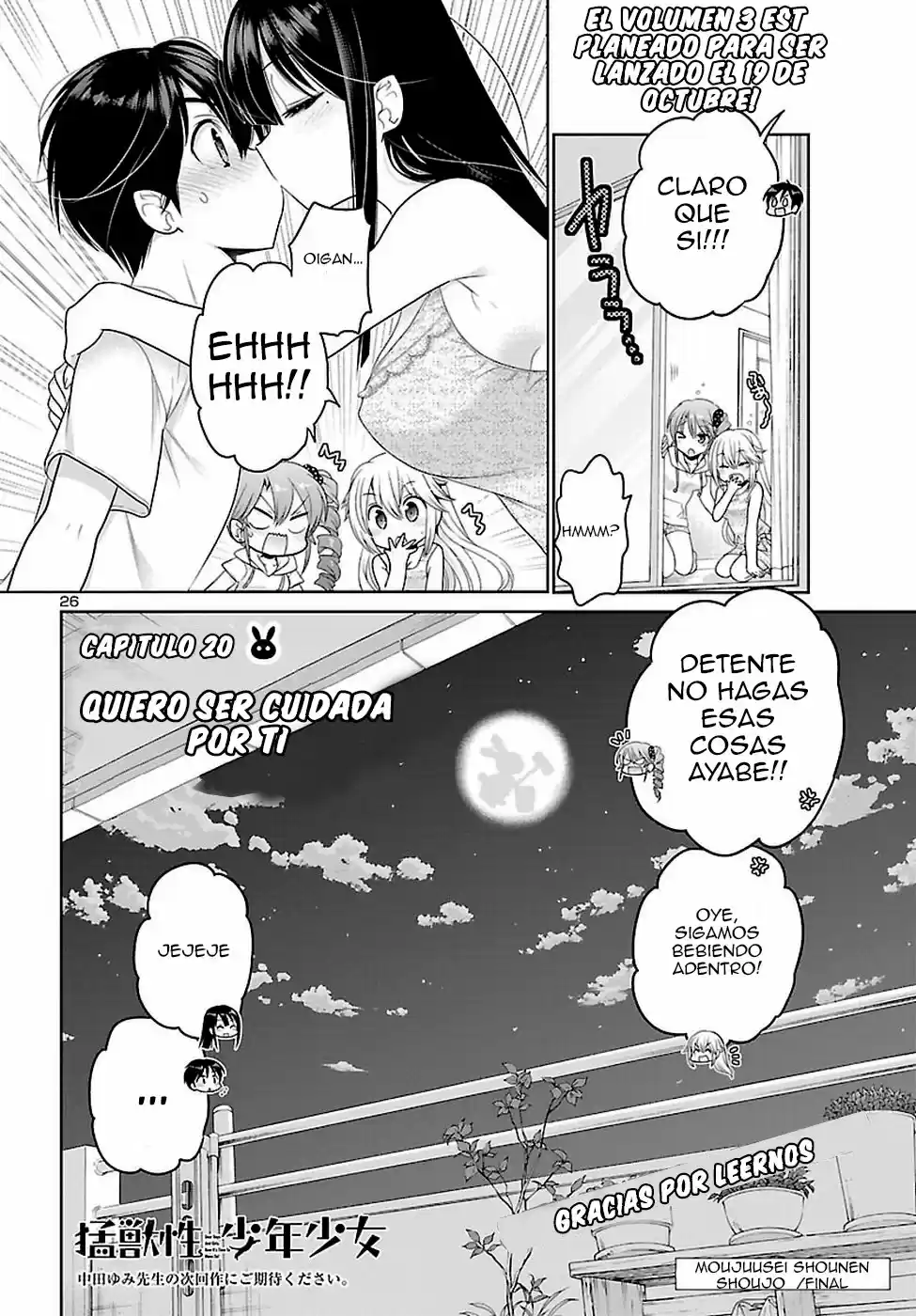 Moujuusei Shounen Shoujo (2016) - Capítulo 20 - Página 27 - LectorTMOo